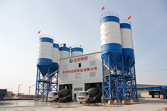 金巖商砼生產(chǎn)一角